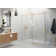 Nova 68 in. x 36 in. x 78 in. 90-degree Fully Frameless Sliding Glass Shower Enclosure