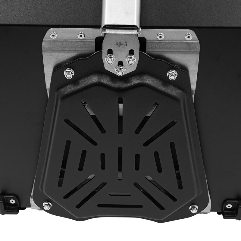 Étui de rangement pour motos avec verrou de sécurité, H 12,7 po x l 177,72 po x P 15,55 po