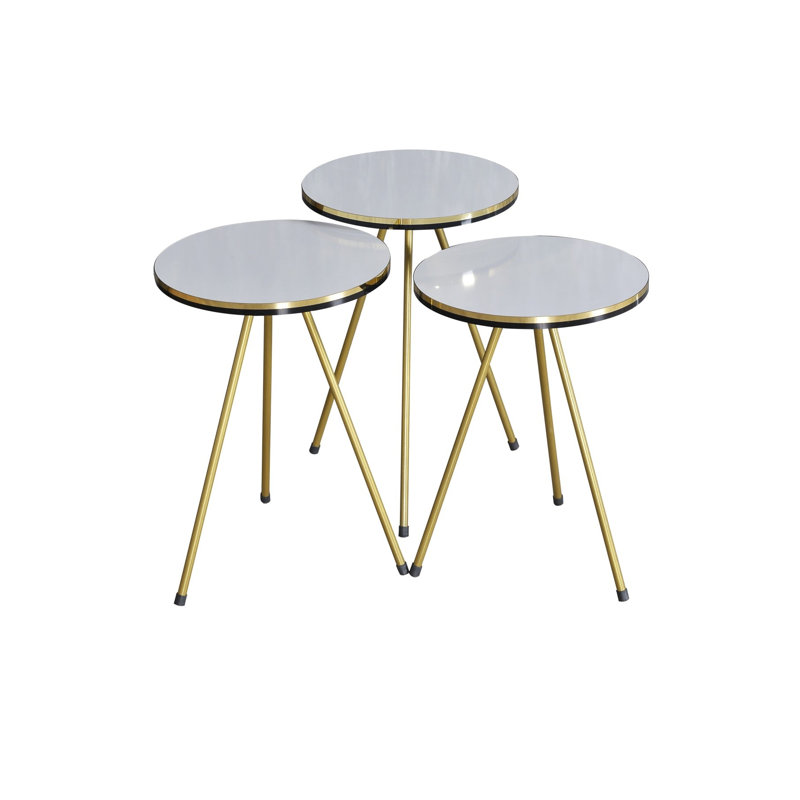 Onalaska Nesting Tables, White