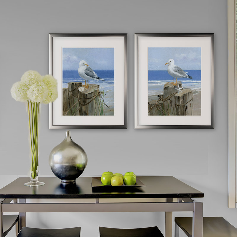 Keeping Watch - 2 Piece Set, Silver Framed