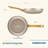 Farberware Radiant Nonstick Frying Pan, 10-Inch, Champagne