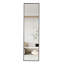 Miroir de plancher rectangulaire en alliage d'aluminium