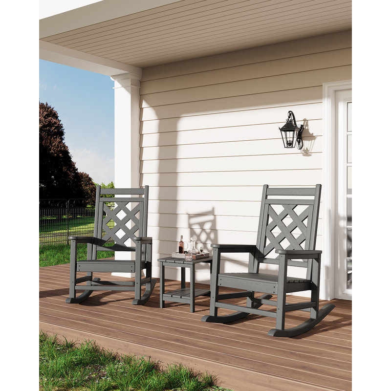 Outdoor Adirondack Chair, Grey