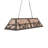 48" Long Ducks In Flight Oblong Pendant