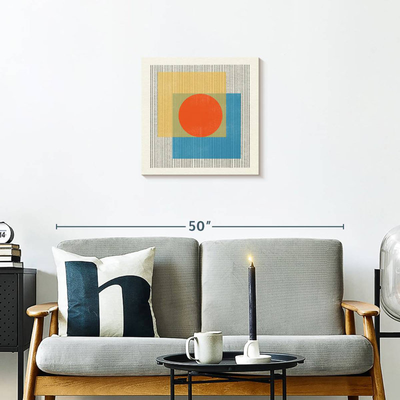 Objet moderne Mid-Century n ° 3, H 20 po x l 20 po