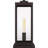 Wiebe 1-Light Western Bronze Outdoor Pier Mount Light