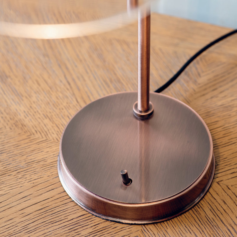 Anais Metal Desk Lamp, Copper