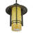 228 - Light Brown LED Unique/Statement Pendant