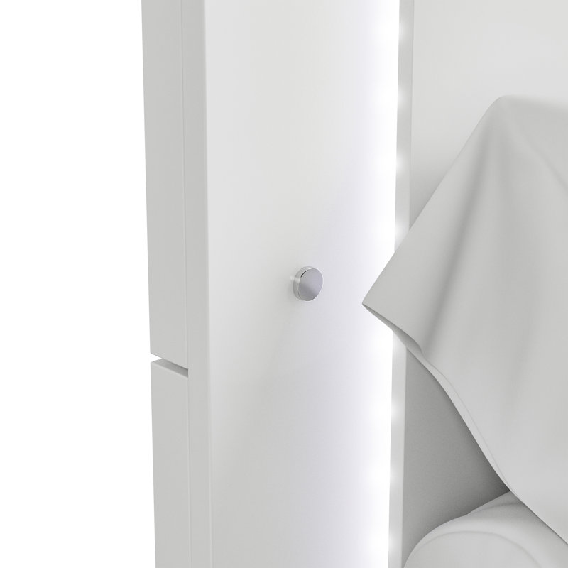 Duckworth Bed, White, Queen
