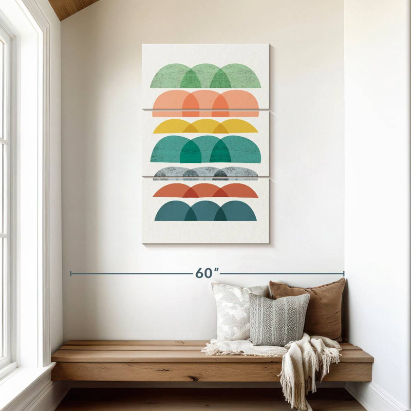 Avery Mid Century Brights VII, H 45 po x l 28 po