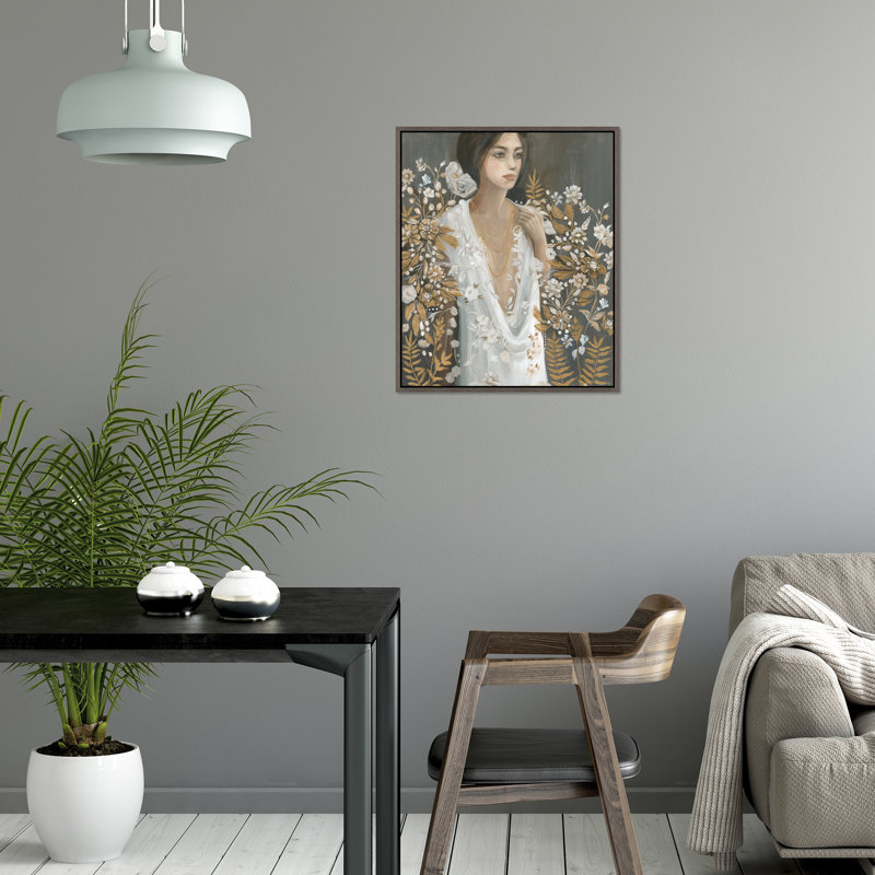Intimacy With Flowers Painting by Jacob Lincoln, Image Brush Gel 