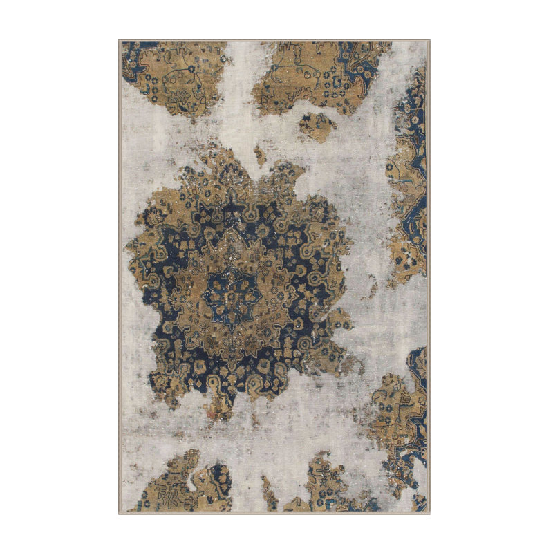Sterlington Abstract Indoor Rug, Rectangle 5' x 7'