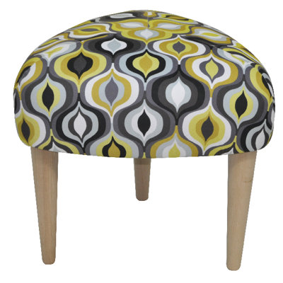 Solid + Manufactured Wood Accent Stool