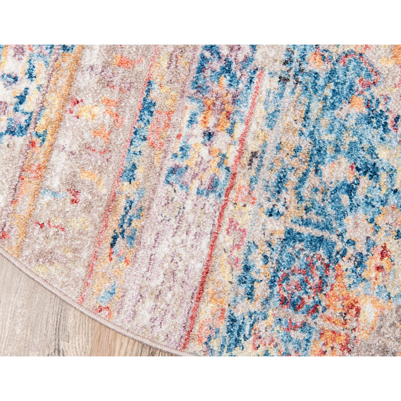 Geometric Indoor Rug, Rectangle 2'2" x 3'