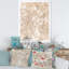 Marbre et or abstrait - peinture sur toile-67380351-67380355