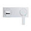 Allure Wall Mounted Bathroom Faucet