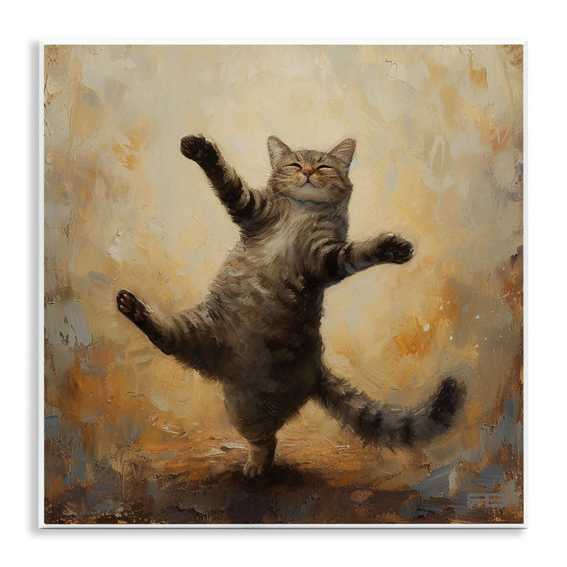 «Dancing Tabby Cat» par Roozbeh Bahramali