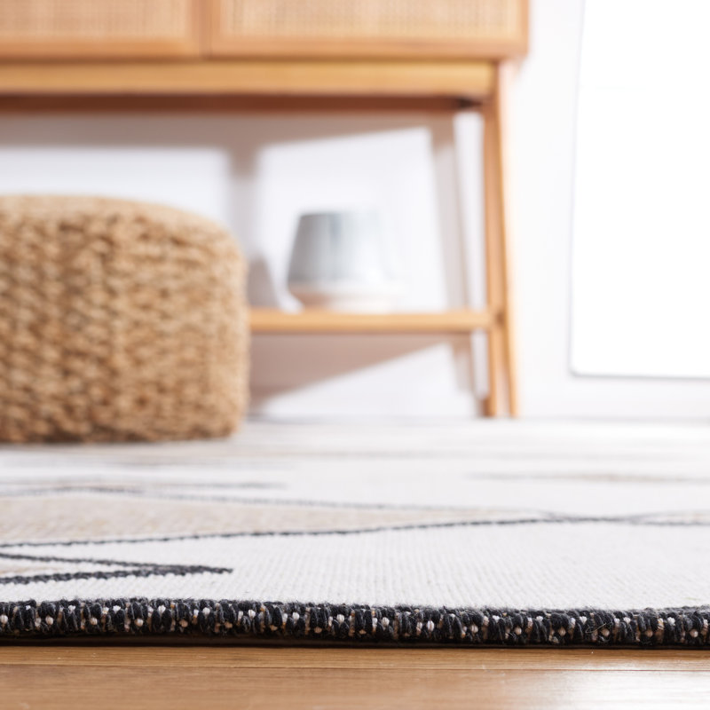 Bonilla-Alfanador Southwestern Indoor/Outdoor Rug, Rectangle 4' x 6'