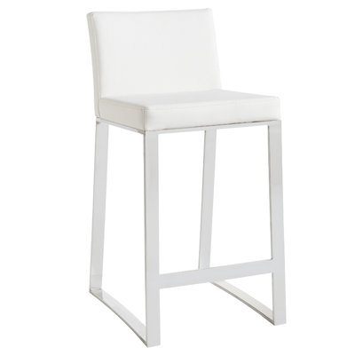 Bridlington Upholstered Stool with Metal Frame