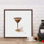 « choc martini », reproduction de peinture à l’aquarelle encadrée-22436049