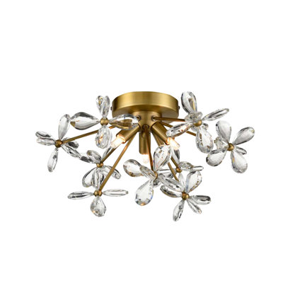 Plafonnier encastré 3 lumières Adelle