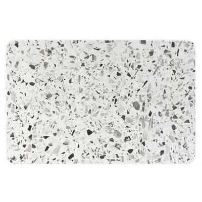 Tapis gris Terrazzo