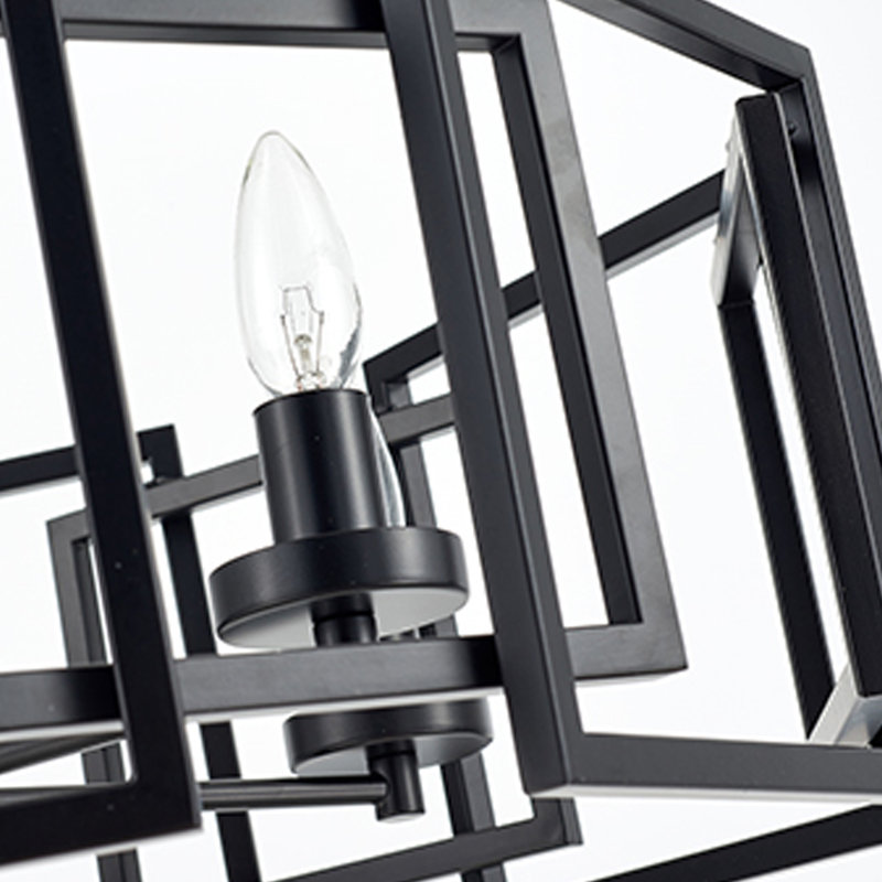 5 - Light Modern Black Chandelier
