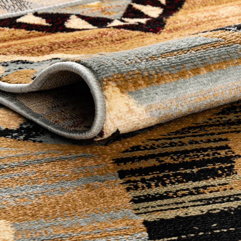 Pioneer Geometric Indoor Rug, Rectangle 6'1" x 9'