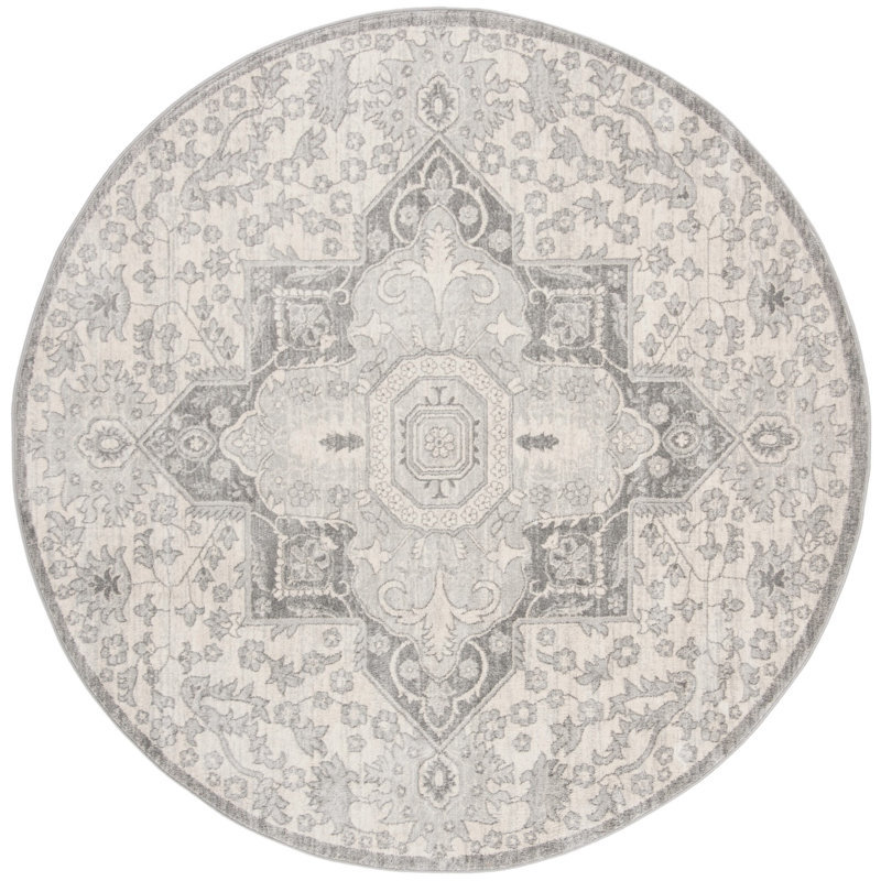 Llana Performance Oriental Rug, Round 8'