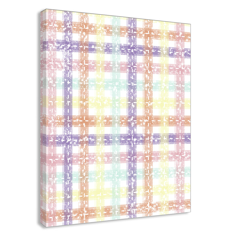Adhésif décoratif à carreaux uniques, H 14 po x l 11 po x P 1,5 po, Canevas