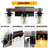 19" Rustic 3-Light Vanity Light