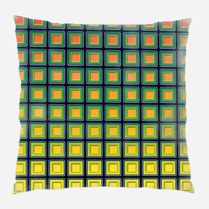 Coussin décoratif tile