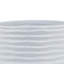 Jardinière 8 "avec support, blanc