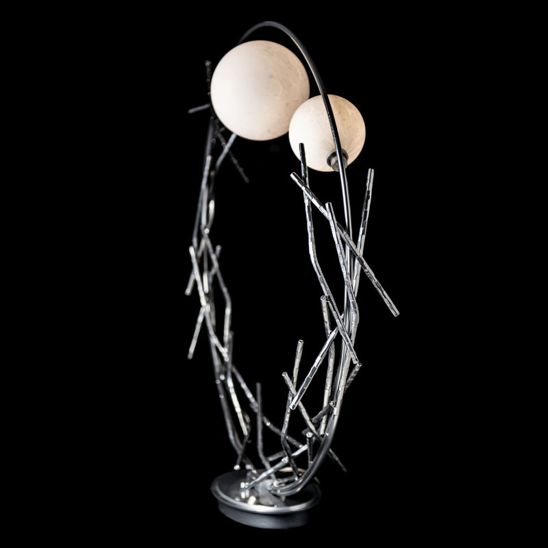 Brindille Ring Lamp, Sterling