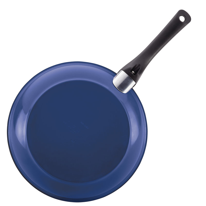 Blue 12-Piece Nonstick Ceramic and Aluminum Cookware Set