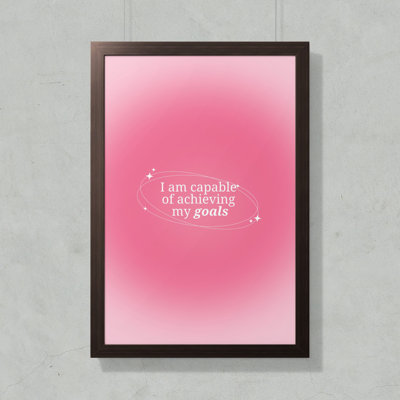 Chasetin 1 Piece Single Picture Frame Wall Art