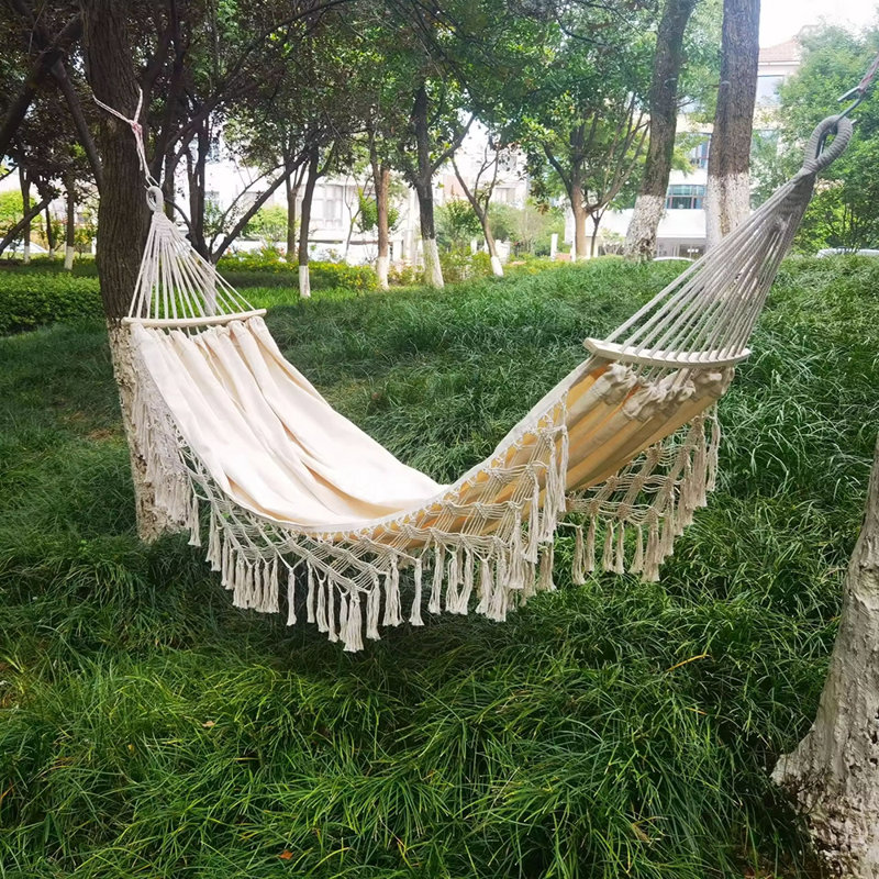 Outdoor Canvas Camping Hammock