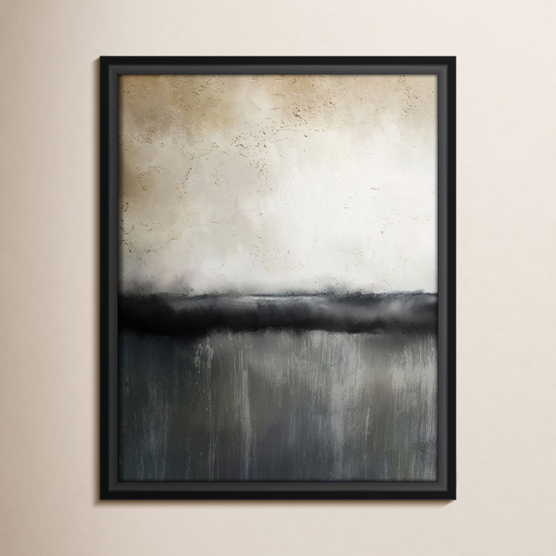 Dorota Sunset by Kimberly Allen Print, Picture Framed Canvas, 15.5" H x 12.5" W, Black