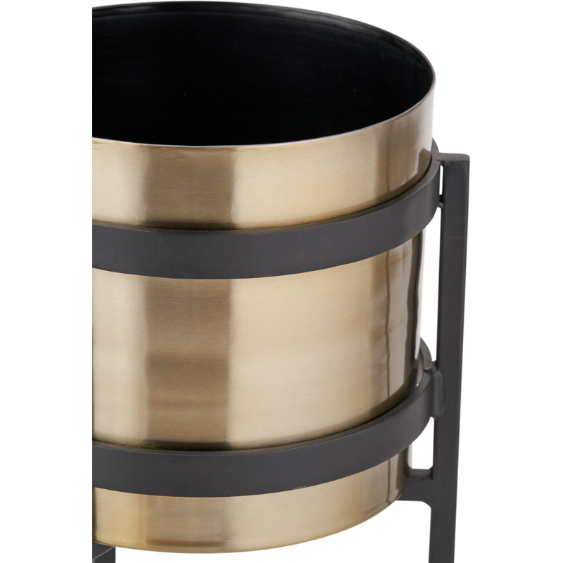 Handmade Metal Elevated Planter, null