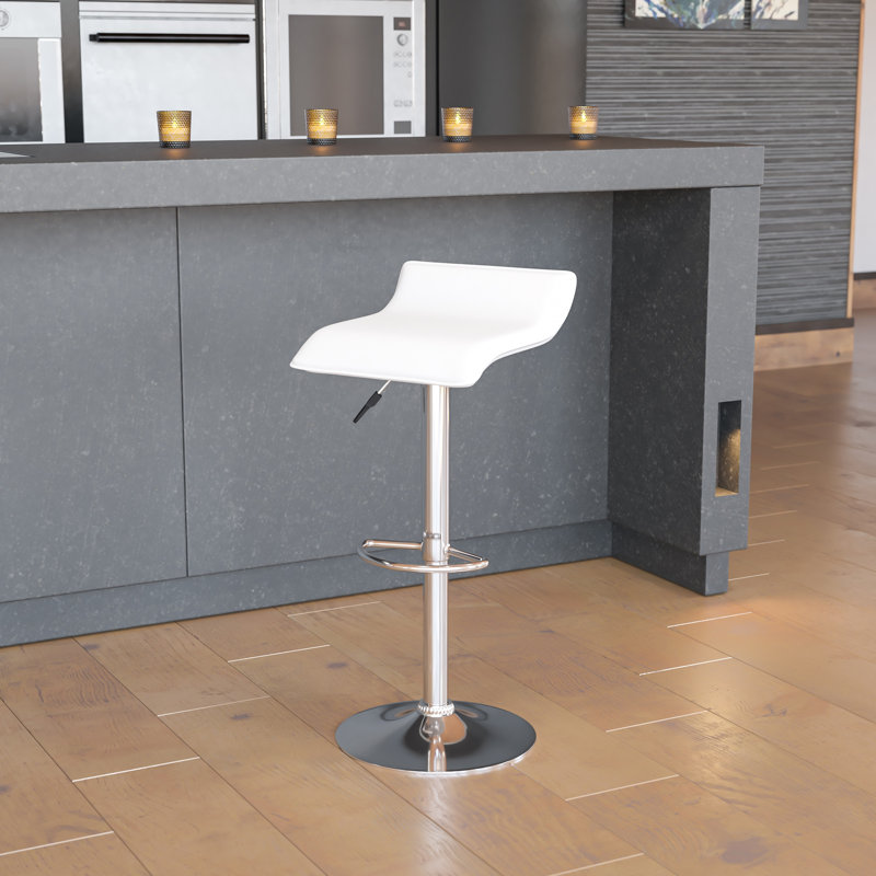 Tabouret de bar Orozco, Blanc