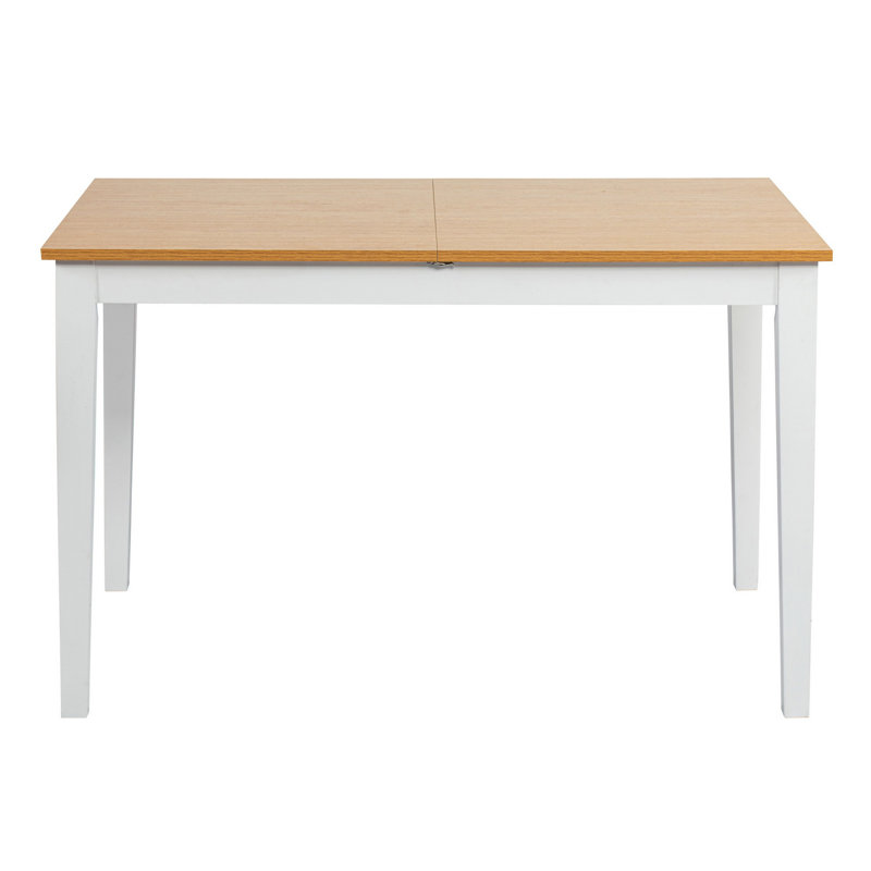Timothee Extendable Solid Wood Base Dining Table