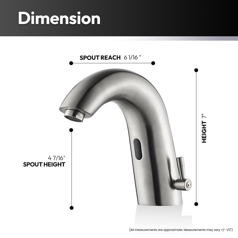 Single-handle Bathroom Faucet, Satin Nickel Finish
