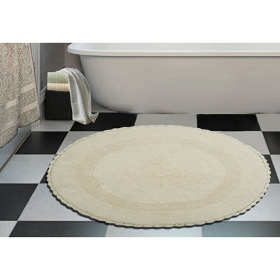 Tapis pour salle de bain réversible 100% coton Jarris