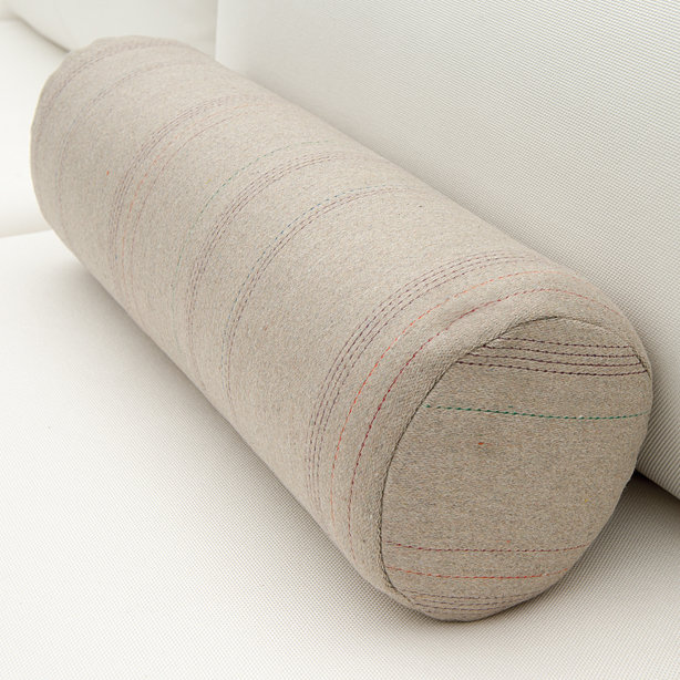Sunbrella® Reversible Throw Pillow, Spectrum Indigo Sunbrella® Plainweave
