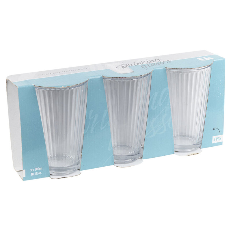 Nillo 300ml Glassware Set Set