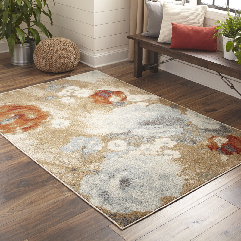Abstract Rug, Rectangle 3'11" x 5'7"
