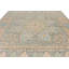 Tapis turc ivoire et multicolore Oushak