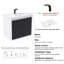 Meuble-lavabo simple l 36 po x P 18,1 po x H 32,2 po Fidelina-684501919
