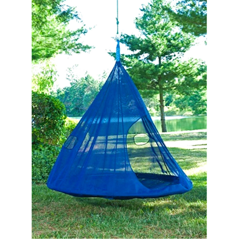 Gassaway 1 Person Chair Hammock, Dark Blue