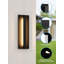 Lampes murales d'extérieur à DEL de qualité commerciale, lumière extérieure en aluminium, blanc chaud 3000K